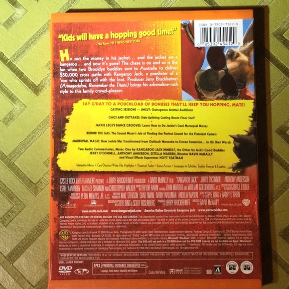 Kangaroo Jack DVD - Picture 3 of 4